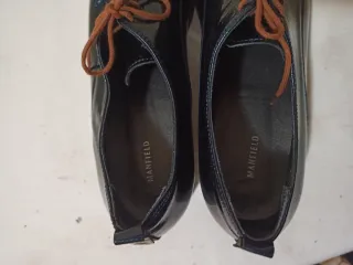 Scarpe eleganti vernice blu notte 41