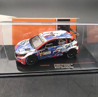 Hyundai i20 rally2 ypres'24 #2 Lefebvre Ixo 1:43