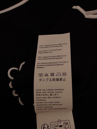 Top sin mangas Loewe Black ( read details )