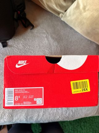 Nike Shox R4 Blancas y Azules 42