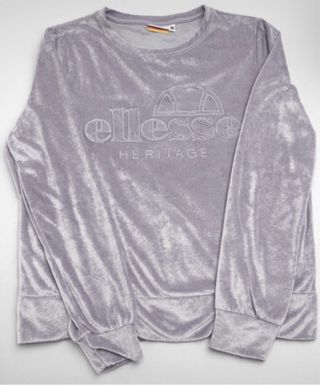 Felpa Ellesse lilla taglia XS