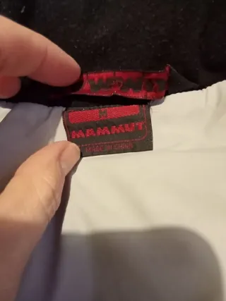 Plumas Mammut azul mujer.