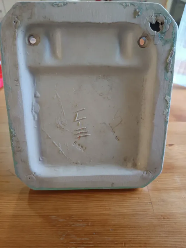 Portarrollos cerámica antiguo 1965