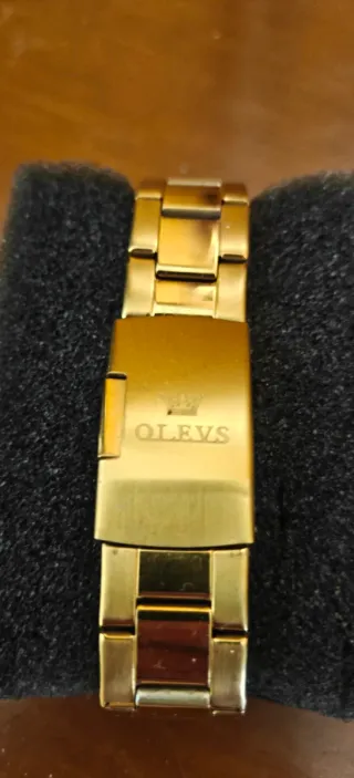 Reloj Olevs Dorado Elegante