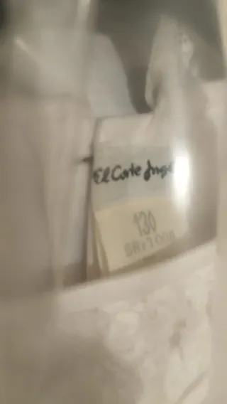 Vestido de Comunión Niña Blanco