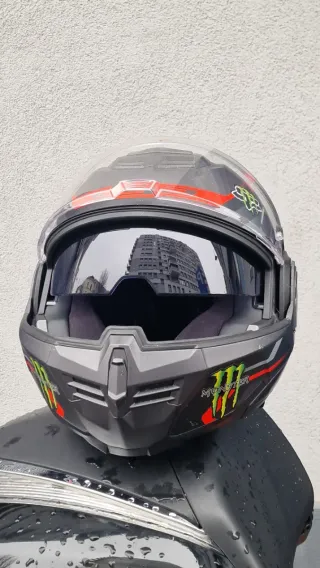 Casco de moto LS2 Monster Energy