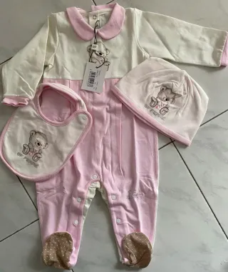 Tutina tg 6 mesi neonata GF Ferre