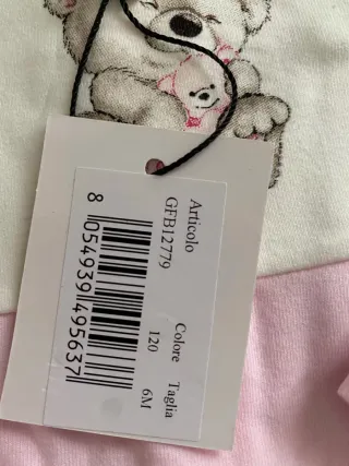 Tutina tg 6 mesi neonata GF Ferre