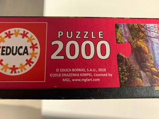 Puzzle Educa 2000 Piezas El Jardín Secreto