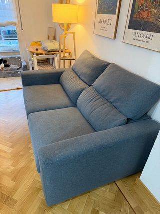 Sofá IKEA Eskilstuna 2 plazas azul