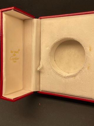 Estuche Reloj Cartier Santos