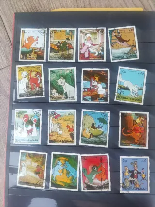 Colección sellos del mundo