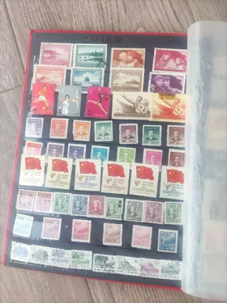 Colección sellos del mundo