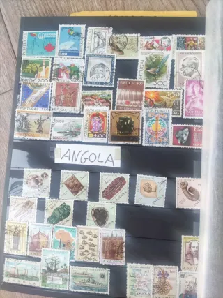 Colección sellos del mundo