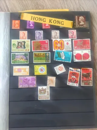 Colección sellos del mundo