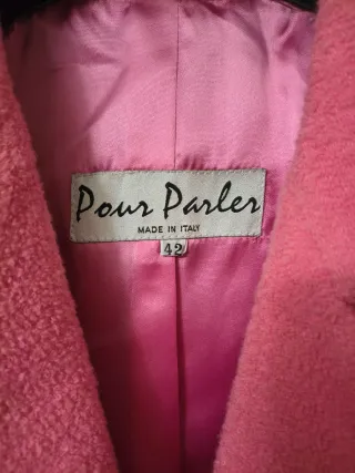 Giacca Pour Parler rosa taglia S/M
