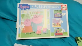 Puzzle Peppa Pig 4 Puzzles Educa 16 Piezas