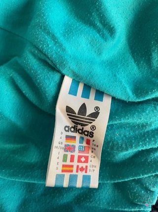 Chándal Adidas Vintage Azul y Morado