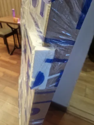 Puerta Obramat Mel Blanca Ciega 72,5 Dcha