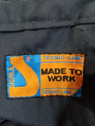 Pantalón de trabajo Tecnic Line Azul Talla XXL