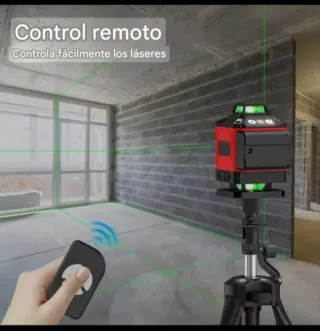 Nivel Láser 4D 16 Líneas Trípode Accesorios