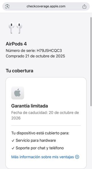 Airpods 4 Blancos