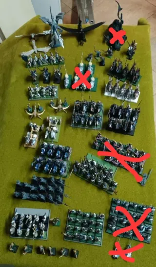 Ejército Altos Elfos High Elves TOW Warhammer