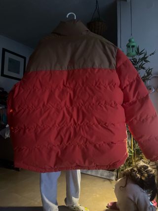 Abrigo Timberland Naranja y Marrón