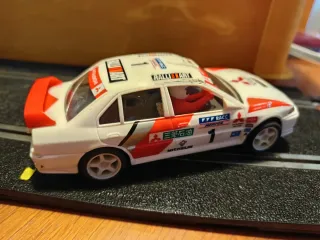 scalextric mitsubishi lancer evo IV