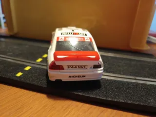 scalextric mitsubishi lancer evo IV