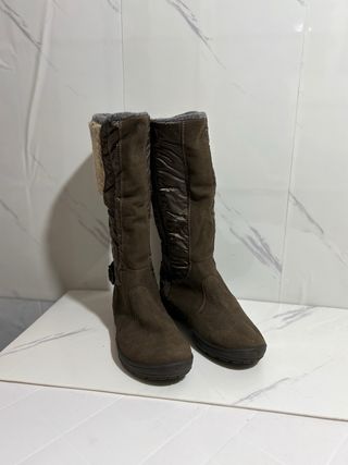 Stivali al ginocchio marroni invernali