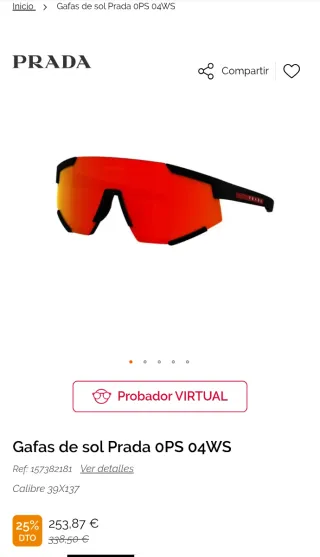 Gafas de Sol Prada 0PS 04WS