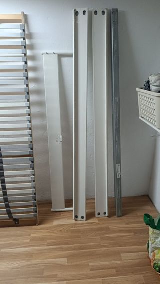 Estructura cama hierro y somier 160x200