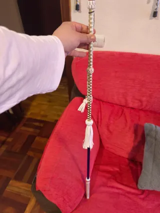 Figura dorada de camaron fibra tralucidas de 12