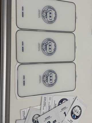 Cristal templado Iphone 17 pro (3unidades)