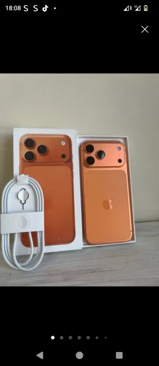 iPhone 17 Pro Max Naranja