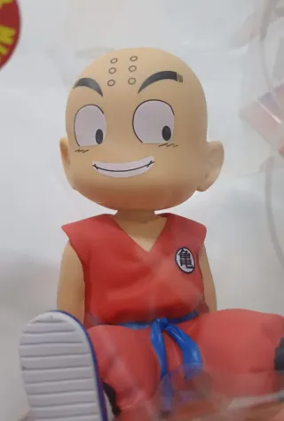 Figuras Dragon Ball - Hucha Krilin y Goku