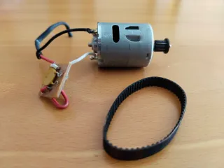 Motor Eléctrico 12V para Aspiradora de Mano
