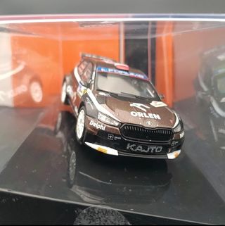 Skoda fabia rs rally2 japan'24 #22 ixo 1/43