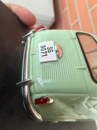 Maqueta SEAT 600 D 1963