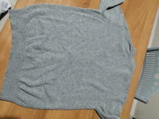 Cardigan Maglione Mango Grigio Lana Unisex Mis L