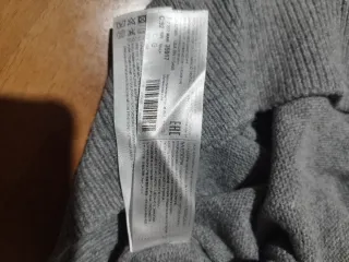 Cardigan Maglione Mango Grigio Lana Unisex Mis L