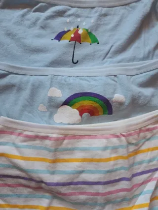 Braguitas culotte niña 6-8 años