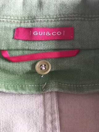 Giacca Gui & Co verde militare