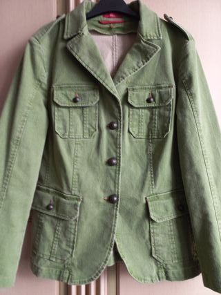 Giacca Gui & Co verde militare