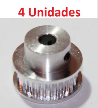 Lote 4 Ruedas Dentadas Impresora 3D