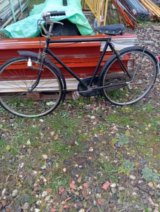 Bicicleta Paseo Vintage Negra