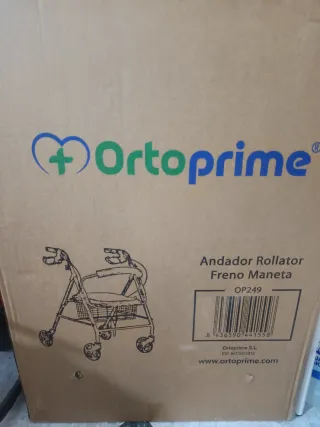 Andador Ortoprime 2026 con frenos