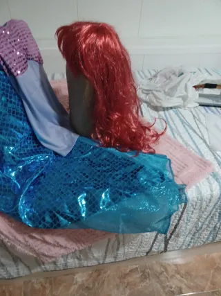 Disfraz Sirenita Talla 42/44 Mujer