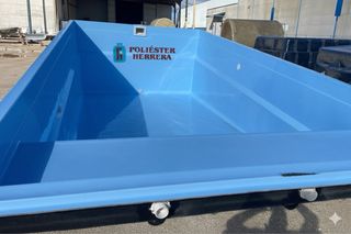 Piscina  con playa 6,80x3